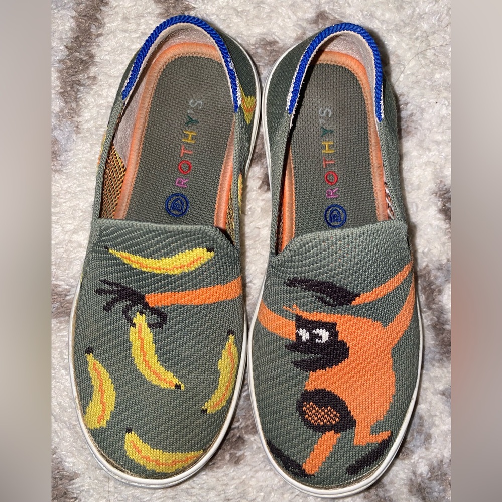 Kids Rothy’s Monkey Banana Slip-ons 3